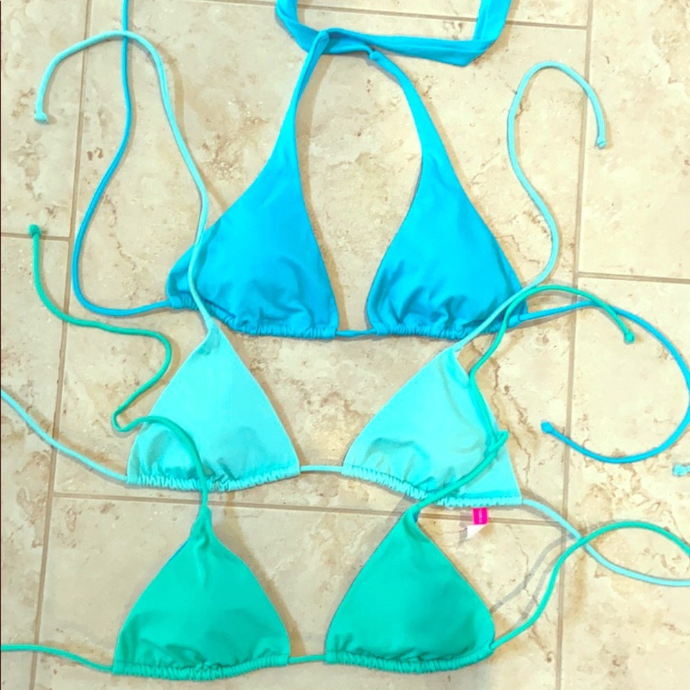 Sale! Last chance! Victoria’s Secret bikini top bundle, size medium